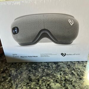 Gray Migraine Relief Mask